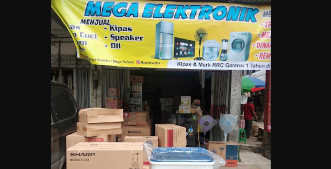 Mega Elektronik, Toko Elektronik di Bandar Lampung