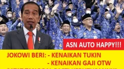 ASN Auto Happy! Jokowi Beri Kenaikan Tukin dan Gaji OTW, Tanggal Keputusan Resmi Diungkap