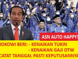 ASN Auto Happy! Jokowi Beri Kenaikan Tukin dan Gaji OTW, Tanggal Keputusan Resmi Diungkap