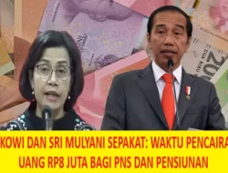 Jokowi dan Sri Mulyani Setuju: Pencairan Uang Rp8 Juta untuk PNS dan Pensiunan, Terima Kasih Bapak dan Ibu!