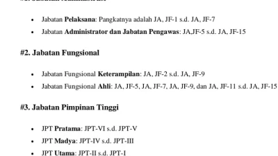 Pemerintah Hadirkan Pangkat Baru untuk PNS, Tinggalkan Skema Golongan I II III IV