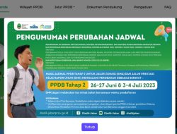 Update Perubahan Jadwal PPDB Jabar Tahap II, Jalur Zonasi Dibuka Hari Ini 27 Juni