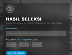 Cara Cek Pengumuman Hasil Seleksi Ujian Mandiri CBT UGM 2023