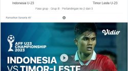 Hasil Piala AFF U23, Indonesia Vs Timor Leste 1-0