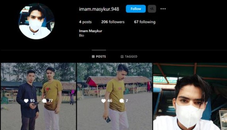 Viral Akun IG Diduga Milik Pria Asal Aceh Yang Tewas di Tangan Paspampres