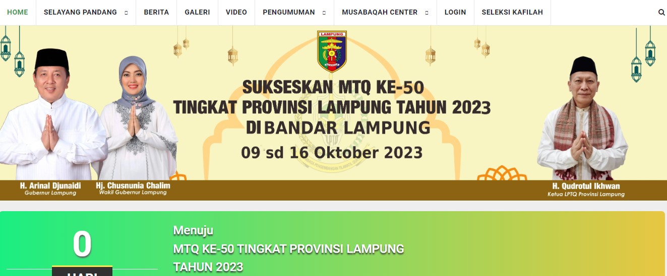 56 Kafilah Perwakilan Lampung Selatan Siap Bersaing di MTQ Provinsi Lampung 2023