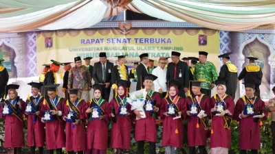 Universitas Nahdlatul Ulama Lampung, Gelar Wisuda Total 194 Mahasiswa S1
