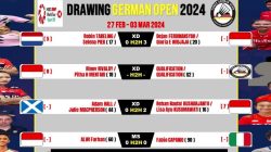 Jadwal Lengkap German Open 2024, 4 Wakil Indonesia Siap Bertarung