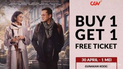 Nggak Mau Kehabisan? Beli Tiket Buy 1 Get 1 The Architecture of Love 1 Mei di XXI & CGV