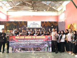 Tips Cegah Kenakalan Remaja: Polres Pesisir Barat Gelar Sosialisasi