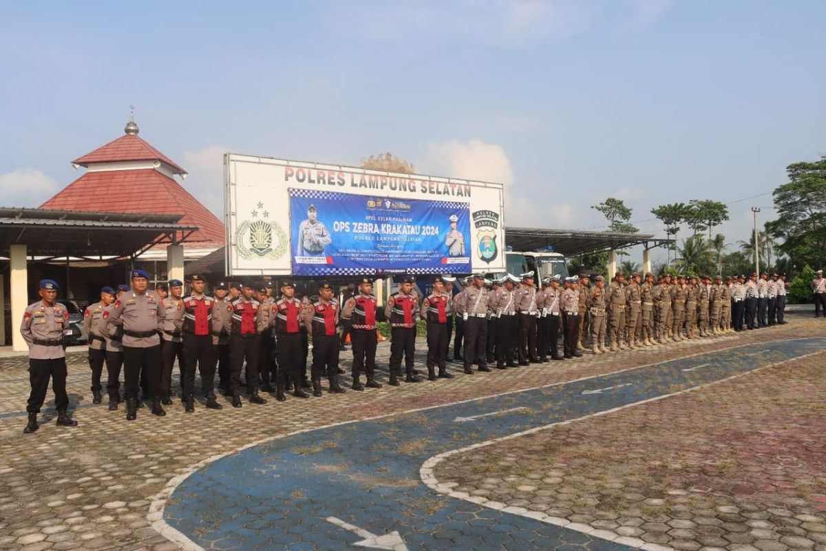 Operasi Zebra Krakatau di Lamsel: Mendukung Kesuksesan Pelantikan Presiden