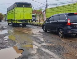 Perbaikan Jalan Provinsi di Kota Metro oleh Pemprov Lampung