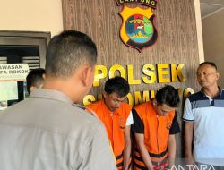 Polisi Berhasil Menangkap Dua Pelaku Pencurian Toko di Lampung Selatan