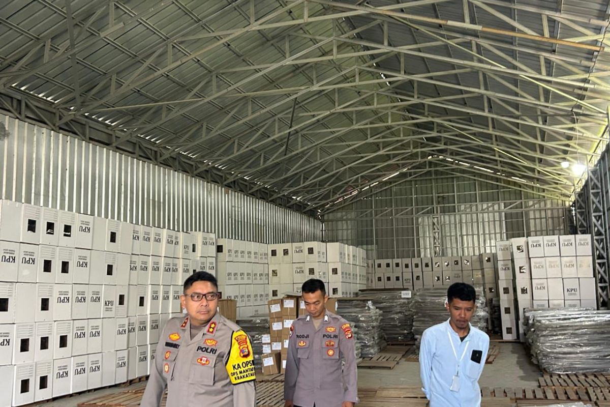 Pantau Pengamanan Gudang Logistik Pilkada 2024: Langkah Kapolres Lampung Selatan