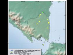 Update Terkini: Titik Panas Terpantau di Lima Kabupaten Lampung