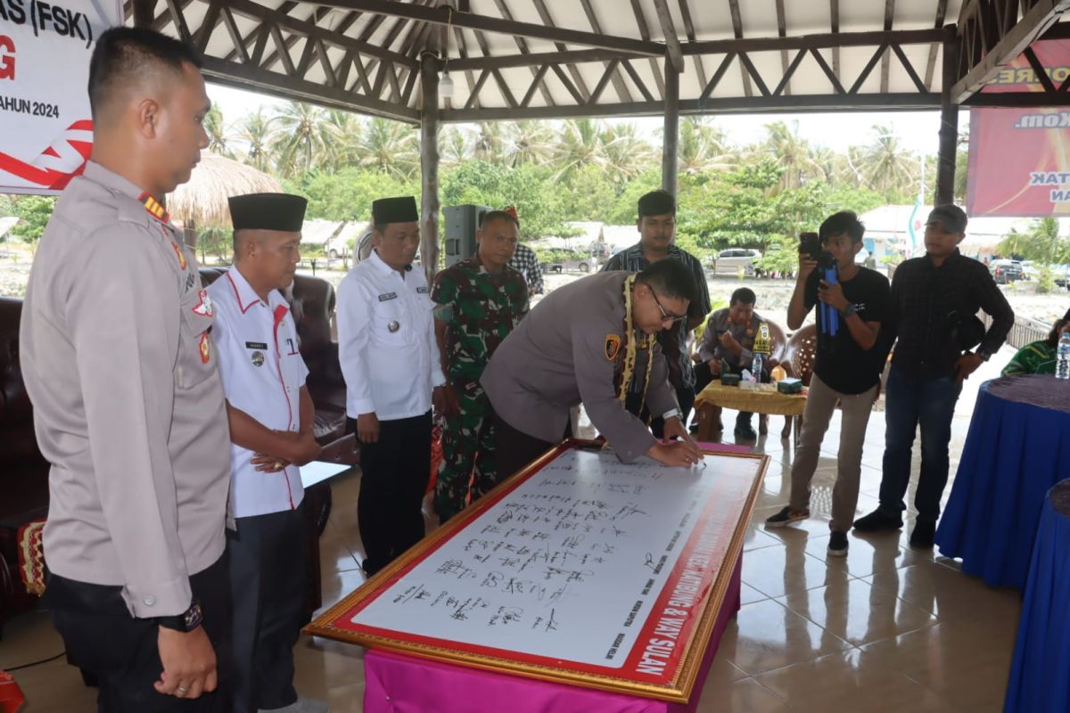 Polres Lamsel Memperkuat Hubungan dengan Warga demi Keamanan Pilkada