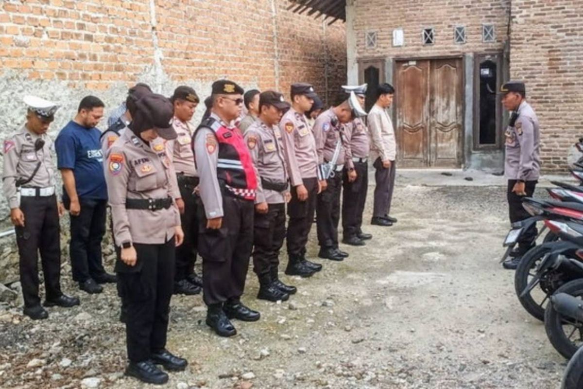 Polresta Bandarlampung Menyokong Kampanye Pilwakot 2024 dengan 111 Personel di 4 Lokasi