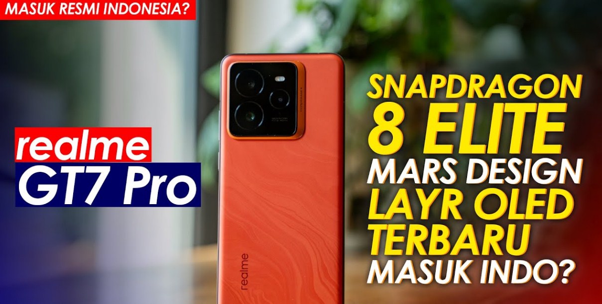 Realme GT 7 Pro: Spesifikasi dan Fitur Lengkap!