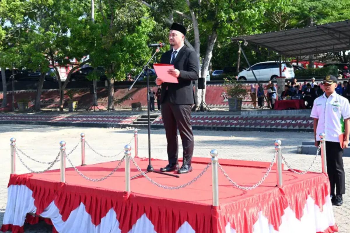 Pandu Kesuma Dewangsa Memimpin Upacara Memperingati Hari Sumpah Pemuda Ke-96