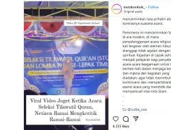Viral Video Tarian India di Acara STQ Lombok Timur, Netizen Ramai Menghujat