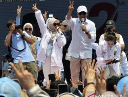 Mirza-Jihan: Meriahnya Kampanye Besar di Bandar Lampung