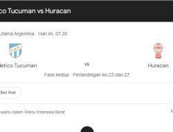 Prediksi Skor Tucuman vs Huracan, Jadwal Divisi Utama Liga Argentina 19 November 2024