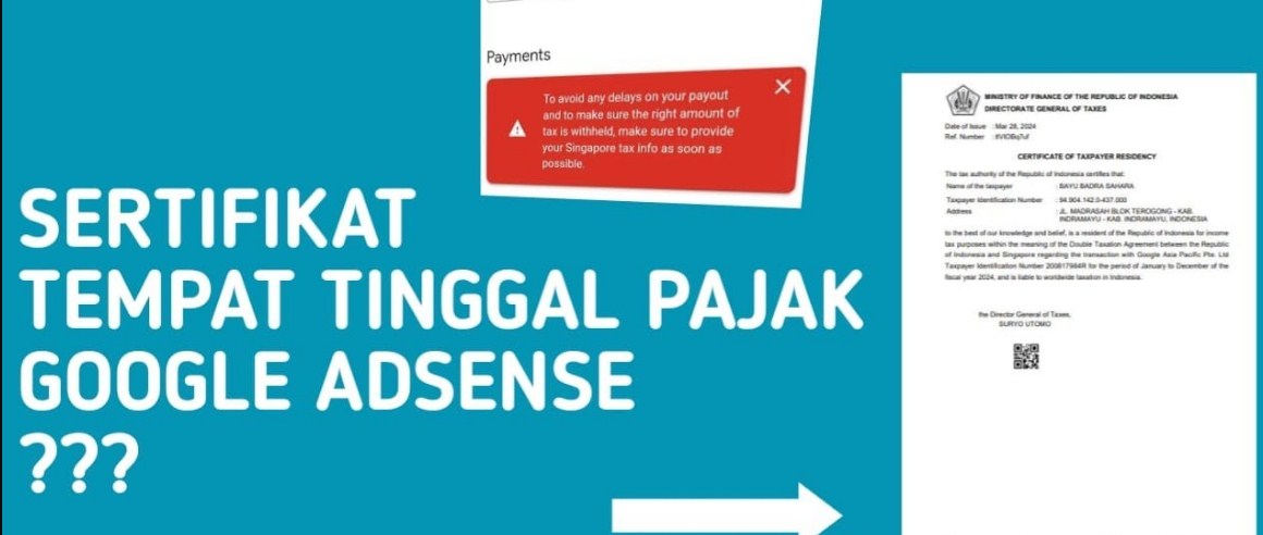 Bingung Cara Verifikasi AdSense? Begini Cara Mudah Dapat SKD SPDN Bukti Domisili Pajak untuk Youtuber Indonesia!