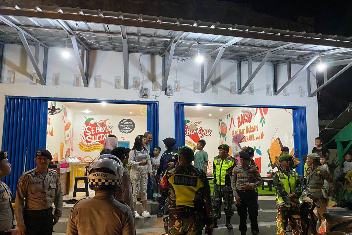 Patroli Gabungan Polres Lampung Selatan Menjaga Keamanan Jelang Pilkada