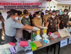 217 Barang Bukti Hasil Perkara Hukum Dirusak oleh Kejaksaan Bandarlampung