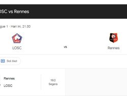 Prediksi LOSC Lille vs Rennes, Jadwal Ligue 1 Prancis 24 November 2024