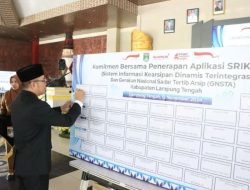 Pj Bupati Lampung Tengah Ikut Serta dalam Peluncuran Aplikasi Inovatif ‘SRIKANDI’