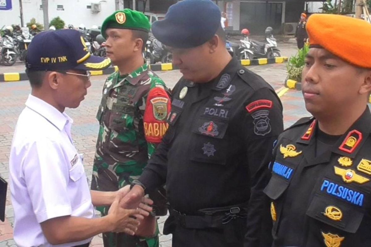 Penambahan Keamanan di Stasiun KAI Tanjungkarang: 292 Personel Dikerahkan