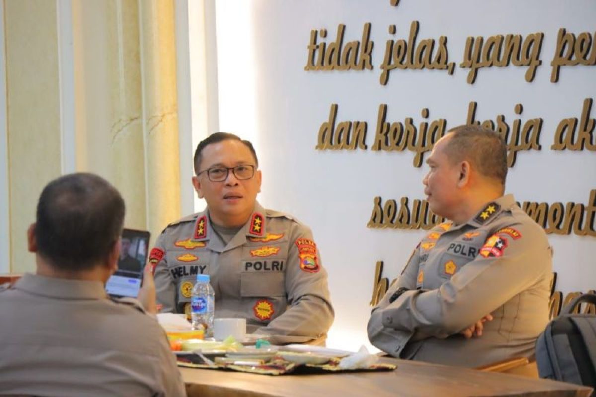 Instruksi Kapolda Lampung: Polres Siaga Hadapi Bencana
