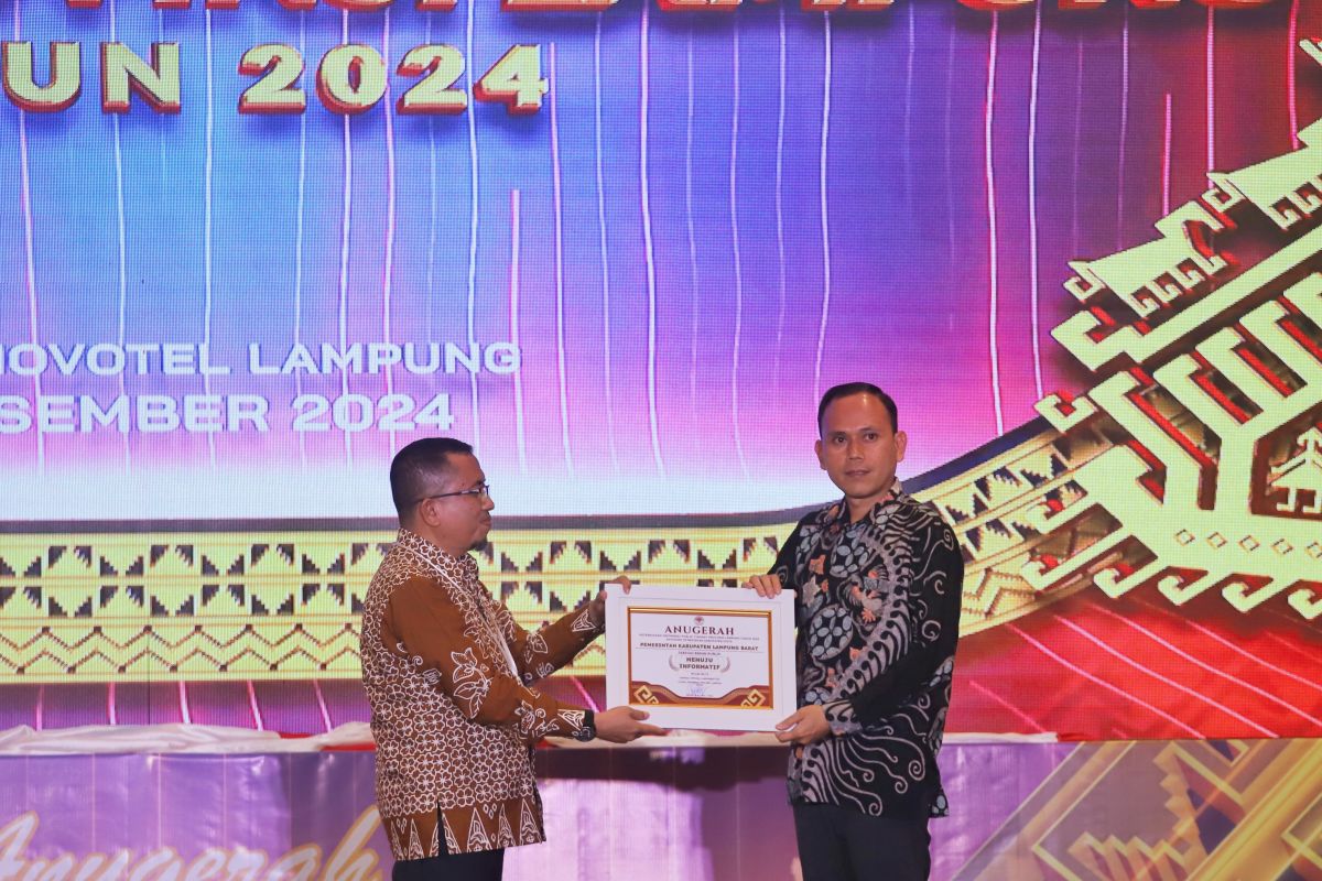 Pemkab Lambar: Menuju Keterbukaan Informasi dengan Prestasi Penghargaan