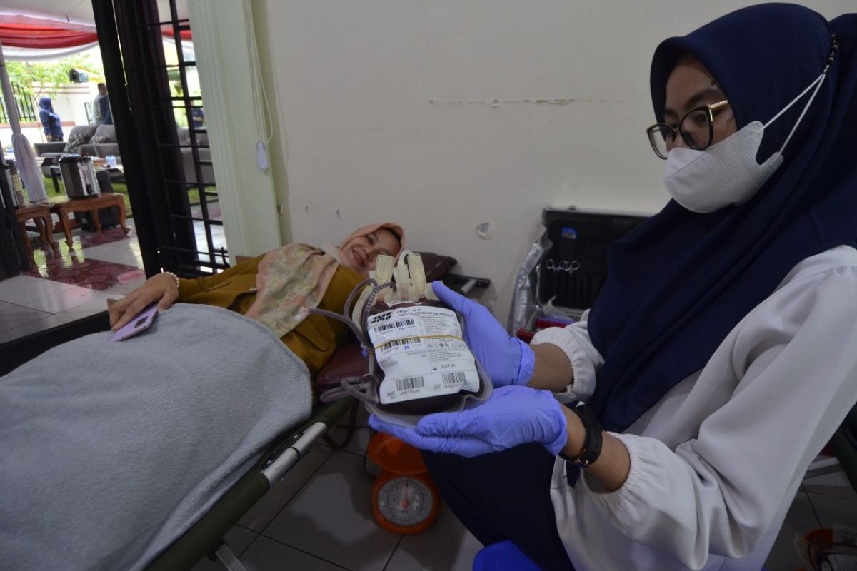Ayo Sumbang Darah! LKBN ANTARA Biro Lampung Rayakan HUT ke-87 dengan Donor Darah