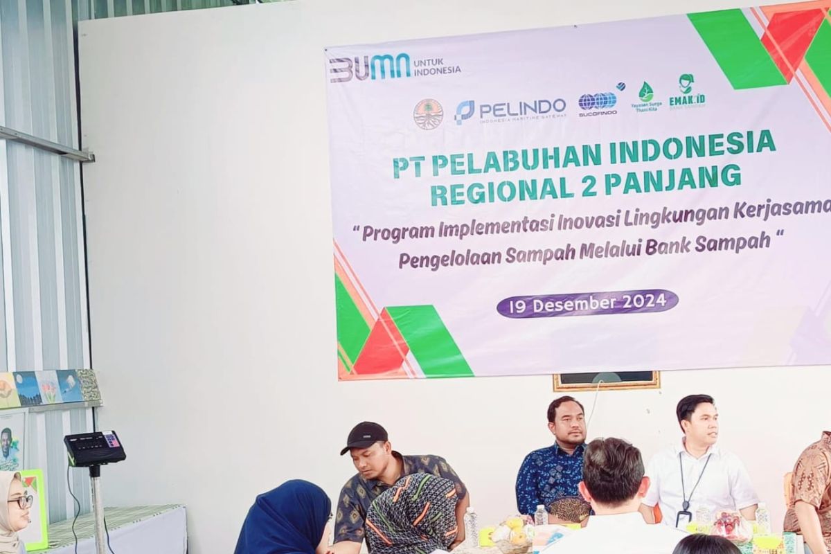 Kemitraan Baru antara Pelindo Regional 2 dan Sucofindo untuk Pengelolaan Bank Sampah