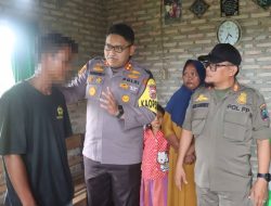 Bantuan Sembako dari Polisi untuk Pelaku Pencurian Pisang: Kisah Kemanusiaan di Lamsel