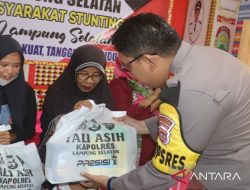 Berkah Aksi Polres Lampung Selatan: Mencegah Stunting Melalui Bhakti Sosial