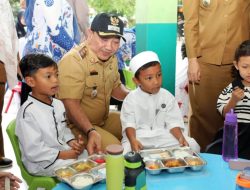 MBG Resmi Diluncurkan di Tanjung Bintang oleh Wakil Bupati Lampung Selatan