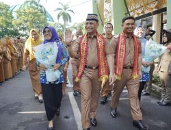 Wali Kota Metro Minta ASN Berikan Pelayanan Terbaik di Hari Pertama Kerja