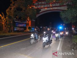 Polresta Bandarlampung Menjaga Keamanan Pemudik Motor Asal Jawa
