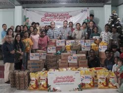 Berbagi Kebaikan: BRI Regional Office Bandarlampung Salurkan Bantuan Sembako untuk Merayakan Natal 2024