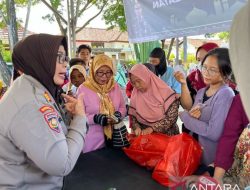 Polres Lampung Selatan Sediakan Pasar Murah demi Membantu Warga