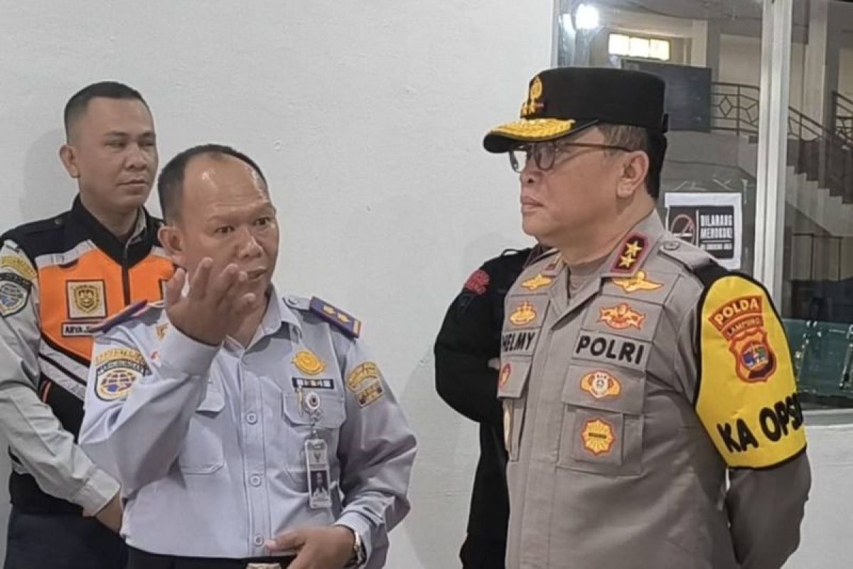 Polda Lampung Prioritaskan Kelancaran Arus Balik dalam Pengamanan