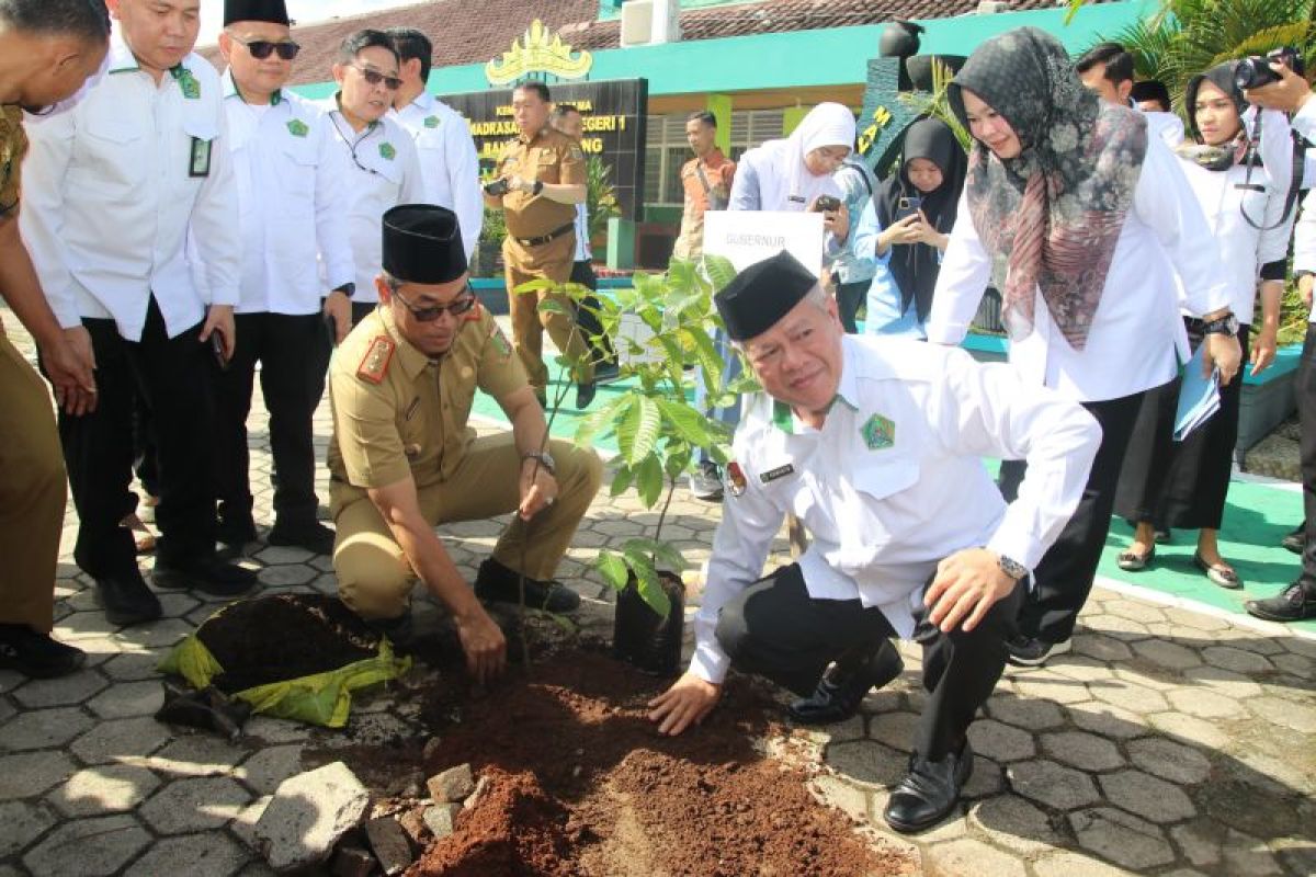 Dukung Ekoteologi: Kemenag Lampung Tanam 10.250 Pohon Matoa