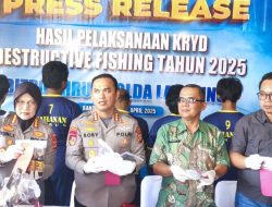 Upaya Polda Lampung Mendukung Keberlanjutan Perikanan dengan Memperbaiki Kerusakan Lingkungan