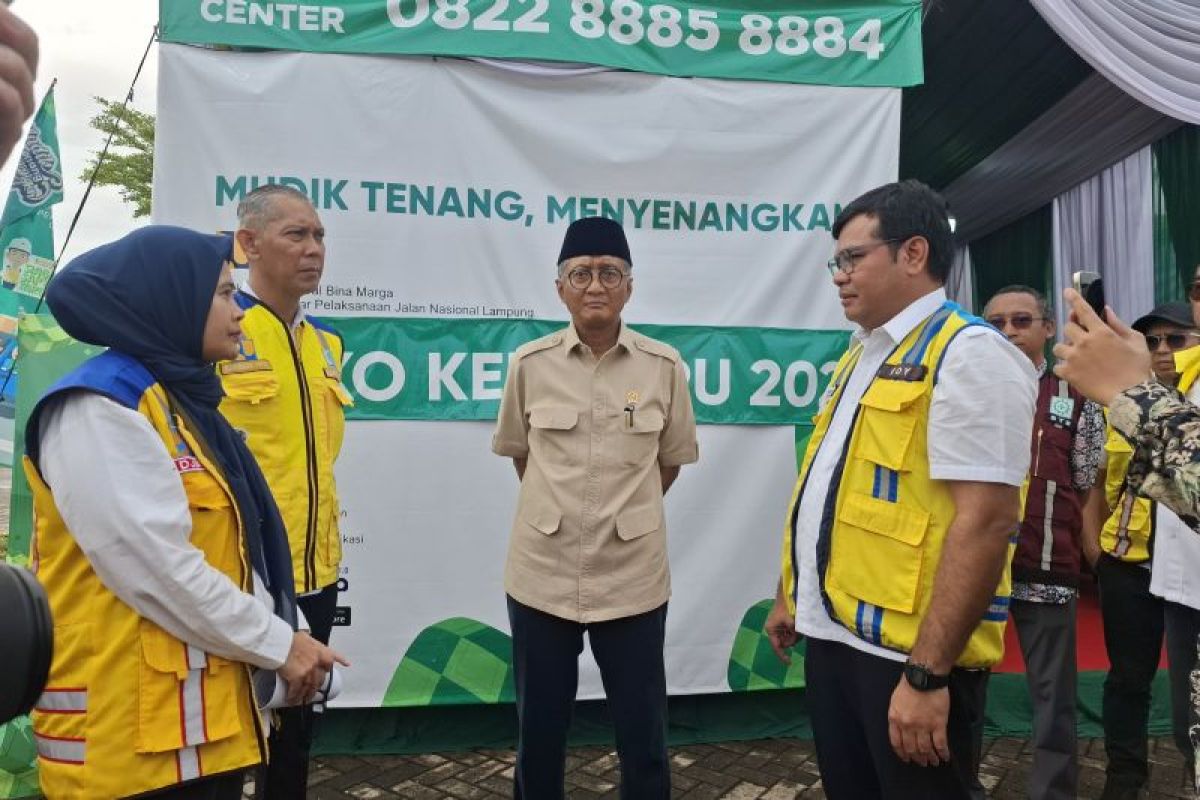 Siapakah Menteri PU yang Memeriksa Persiapan Area Rehat JTTS untuk Pemudik?