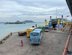 Deretan Dermaga Spesial untuk Pemudik Sepeda Motor di Pelabuhan Bakauheni