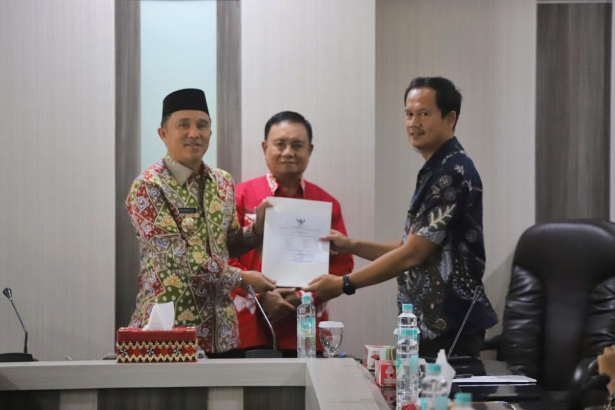 Bupati Lampung Barat Minta Kerjasama OPD untuk Berikan Data kepada BPK