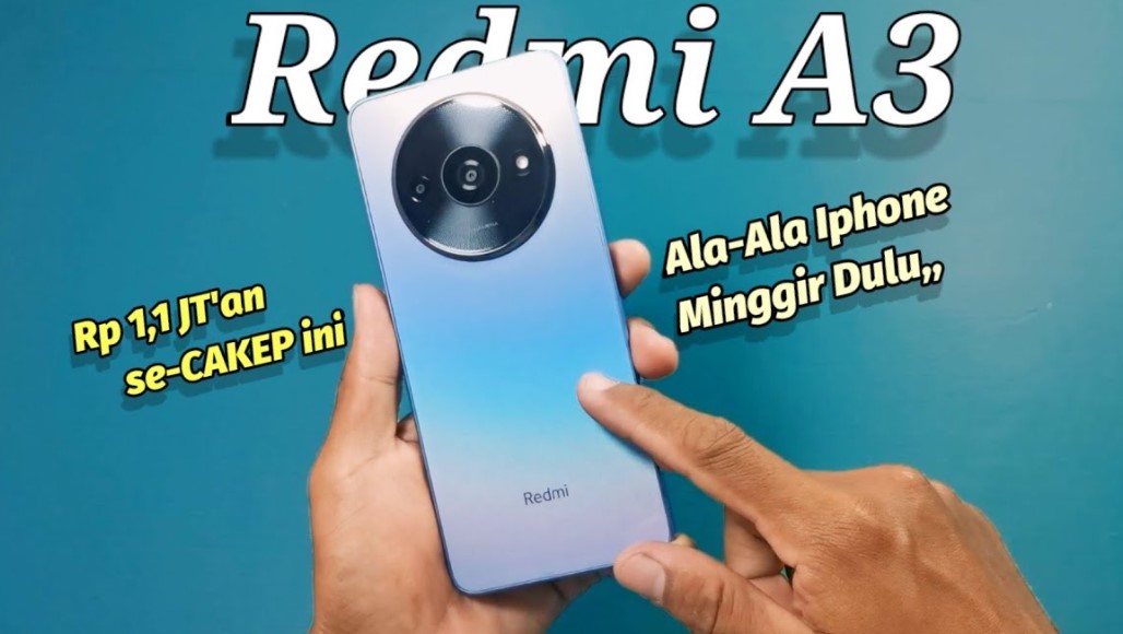 Redmi A3 2025: HP Entry-Level dengan Fitur Menengah, Worth It di Harga Sejutaan?